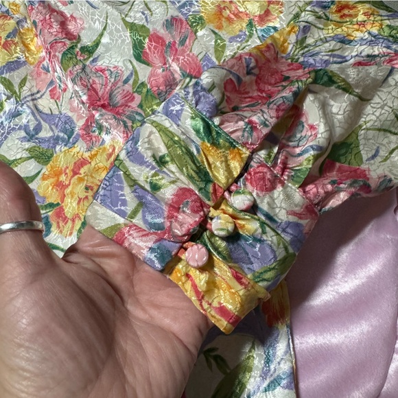 EJHARPER Womenβs 14 Long sleeve Turtle neck blouse plus size polyester floral - Picture 8 of 15